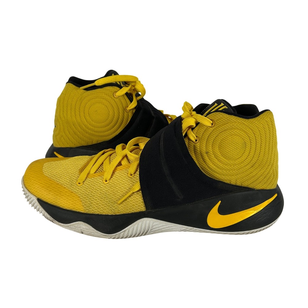 Nike Kyrie 2 Yellow Black Basketball Shoes Sneakers 819583-701 Mens 12